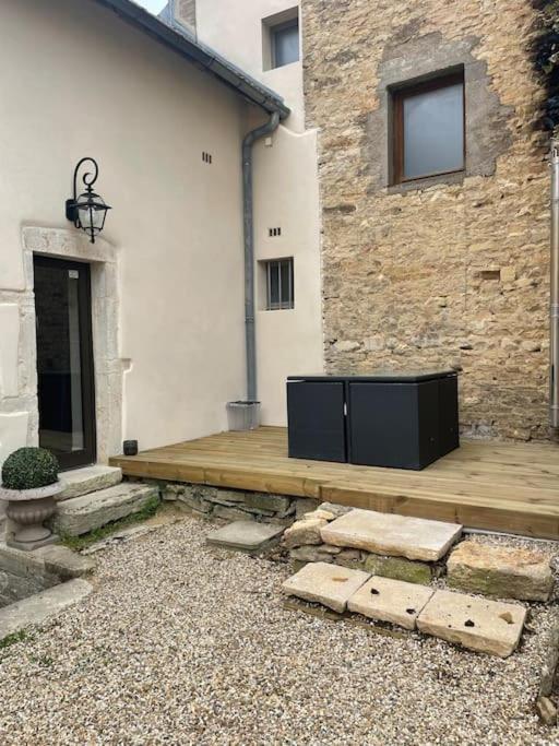 Maison Meursault Parking Ferme Exteriör bild